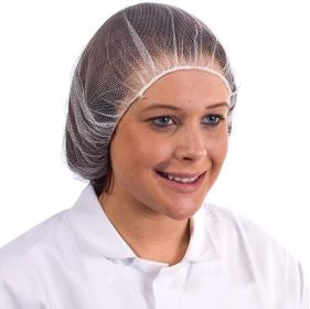 Stretchable Disposable Hair Net for Men and Women; Nylon Disposable Hair Caps for Nurses; Disposable Hair Covers