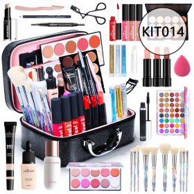 Beginner Cosmetics Makeup Set Complete Set Novice Student Light Makeup Gift Box (Option: KIT014)