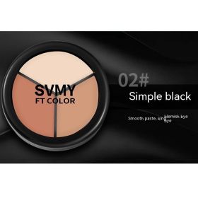 SVMY Three Colors Clear Concealer (Option: 5172 2 Simple Black)