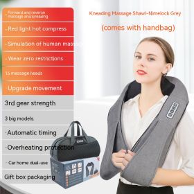 HeatThera™ - Hot Compress Back Massager (Option: R2BGrey-UK)