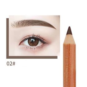 Embroidery Eyebrow Pencil Hard Core Waterproof Makeup (Color: Coffee)