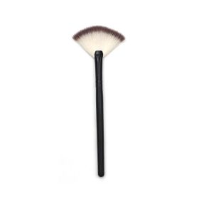 Fan Shaped Beauty Makeup Brush (Option: Light Brown Clarinet)