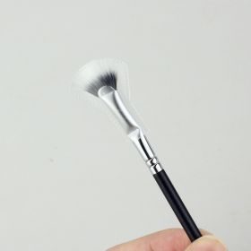 Fan-shaped Dotted Color Powder Mascara Brush (Option: Folding Angle)