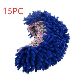 Mop Slippers (Option: 15 pairs-Navy Blue)