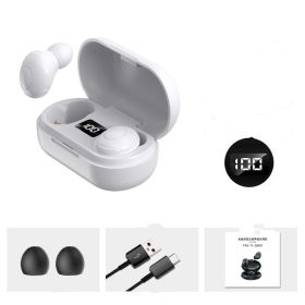 Wireless Stereo Sports Mini Bluetooth Headset (Option: T8 White)