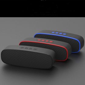 Bluetooth Speaker Portable Mobile Phone Wireless Car Player (Color: Black)