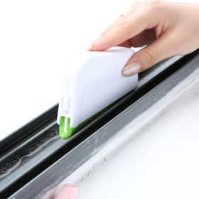 Gap Brush For Cleaning Window Grooves (Color: Green)