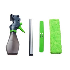 Manufacturers Supply Car Wash Brush, Multi-Function Water Spray Brush, Household Glass Wiper, Integrated Spray Brush. (Color: Green)