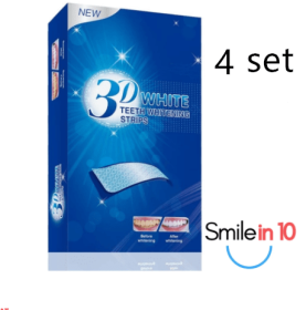 Teeth whitening strip (Option: 4 set)