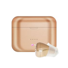 Rechargeable Portable Digital Sound Amplifier For The Elderly (Option: Champagne-Right ear-USB)