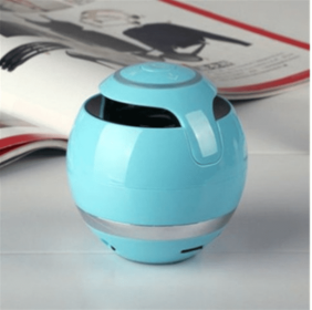 Colorful Wireless Bluetooth Speaker Portable (Option: Sky blue)