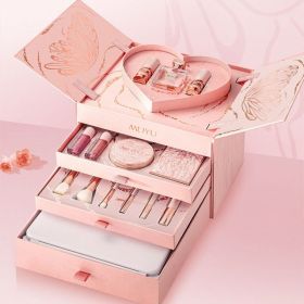 Christmas For Girls Cosmetics Lipstick Set Of Beauty Gift Box (Option: Gift Box 1)