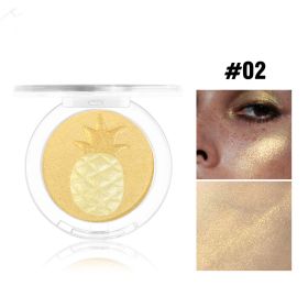 Fruit Highlight Powder Diamond Brightening Glitter (Option: 02 Pineapple)