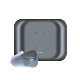 Rechargeable Portable Digital Sound Amplifier For The Elderly (Option: Graphite grey-Left ear-USB)