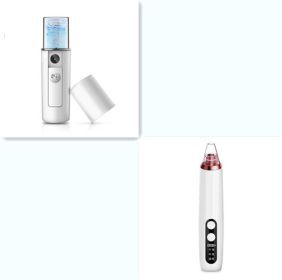 Electric blackhead cleansing instrument (Option: White set-USB)