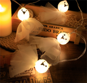 SpookGlow™ - Halloween LED String Lights (Option: Cloth ghost-3meters 20lights warm white)