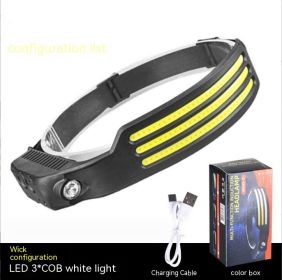 GlowMax™ - Super Bright Induction Headlight (Option: 3 Light With Full White Light)