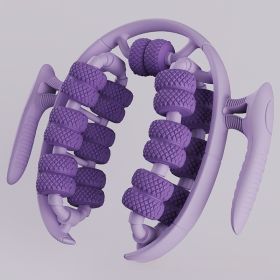 LegLift™ - Yoga Wheel for Slimming & Massage (Option: Dark Purple)