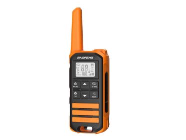 Handheld Radio Equipment PMRFRS Frequency Wireless Intercom (Color: Orange)