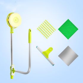 Glass wiper telescopic rod (Option: Green-SET)