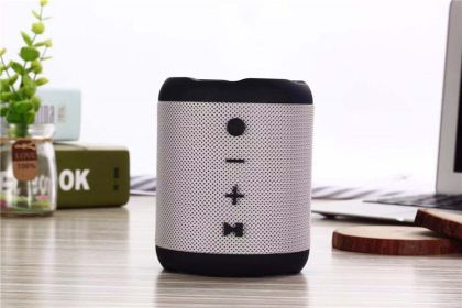 Bluetooth Speaker Mini Portable With Lanyard (Option: Brown-USB)