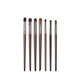 Animal Hair Eyeshadow  Primer Beginner Portable Makeup Brush Set (Option: As shown-7packs)