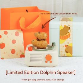 Bluetooth Speaker Christmas Gift Box, Pufferfish, Cappella (Option: Exclusive edition C)