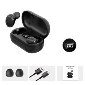 Wireless Stereo Sports Mini Bluetooth Headset (Option: T8 Black)