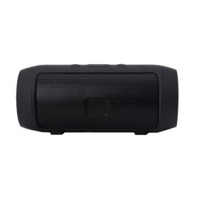 Outdoor Card-inserting Subwoofer Wireless Bluetooth Speaker (Color: Black)