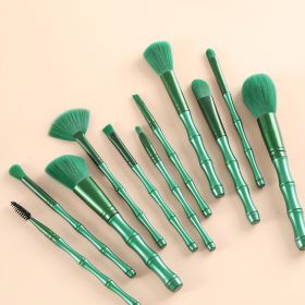 11 Makeup Brush Set Bamboo Handle Soft Bristles (Option: 3 Style)