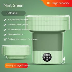 MiniWashPro™ - Folding Washing Machine (Option: Green-US)