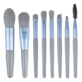 Makeup Tool Morandi 8-Pack Makeup Brush (Color: Blue)