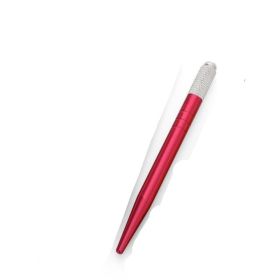 Floating Eyebrow Tattoo Tools Handmade Pen (Color: Red)