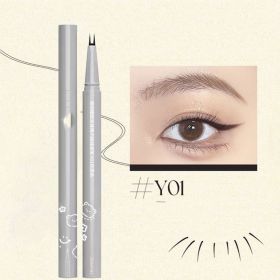 Forked Double Claw Lower Eyeliner (Option: 1grey black)