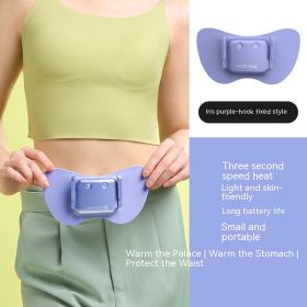 EaseFlow™ - Menstrual Cramp Relief Waist Belt (Option: Purple hook-USB)