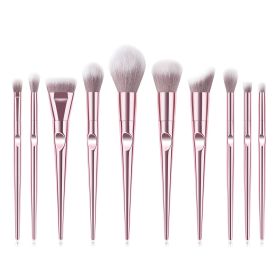 10 PCs Thumb Makeup Brushes Suit Powder Foundation Brush Beauty Tools (Option: 10 Thumb Brushes)