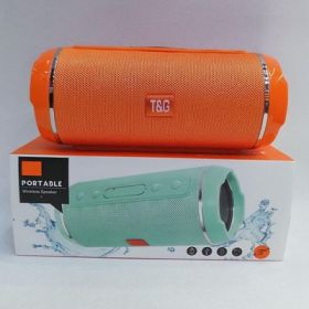 High Sound Quality Portable Subwoofer Bluetooth Speaker (Color: Orange)