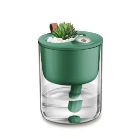 Creative Small Ecological Large Capacity Humidifier Usb Desktop (Option: Green-USB)