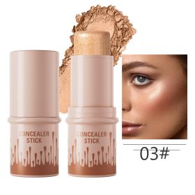 Highlight Contour Stick Stereo Face Decoration (Option: 03 Style)