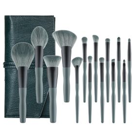 New 14 Banana Makeup Brushes Suit (Option: 14 Plantains With Bag)