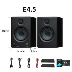 Mobile Bluetooth Sonar Active Monitoring Speaker (Option: Black-E4.5T-220V US)