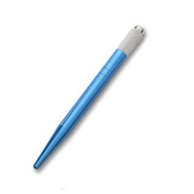 Floating Eyebrow Tattoo Tools Handmade Pen (Color: Blue)