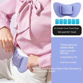 EaseFlow™ - Menstrual Cramp Relief Waist Belt (Option: Purple hook gel paste-USB)