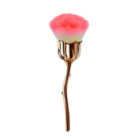 Rose Face Powder Makeup Brush (Option: Yellow Base Powder)