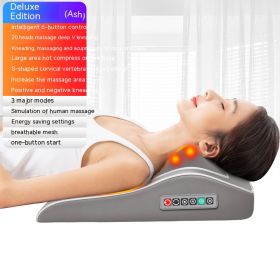 PosturePro™ - Lumbar Spine & Neck Massage Pillow (Option: Luxury Intelligence-EU)