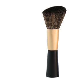 Single Short Handle Makeup Brush Foundation Makeup Sweep Makeup Tool (Option: Oblique head brush)