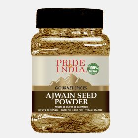 Pride of India ‚Äì Ajwain Seed Powder ‚Äì Gourmet Indian Spice ‚Äì Made from Fresh Carom Seeds ‚Äì Rich in Nutrients ‚Äì Aromatic & Flavorful ‚Äì Easy (size: 8 oz)