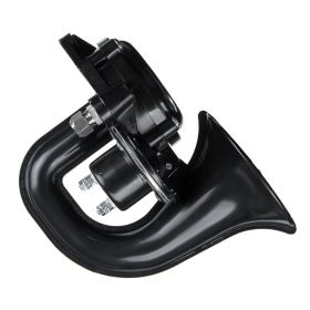 Metal Snail Whistle Truck Horn (Color: Black)