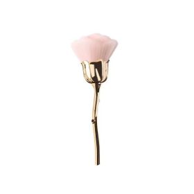 Rose Face Powder Makeup Brush (Option: Rose Gold)