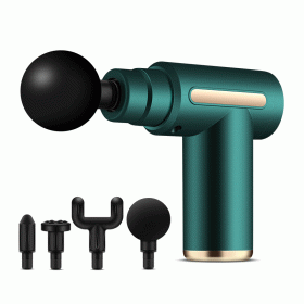 FlexiRelief™ - Portable Neck Massager (Option: BX720 Green-6 Gear Button 1200mAh)